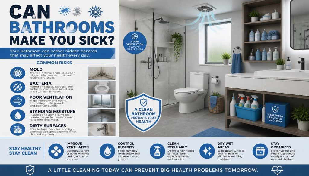 can bathrooms make you sick