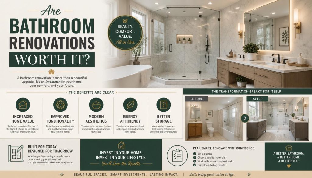 are bathroom renovations worth it