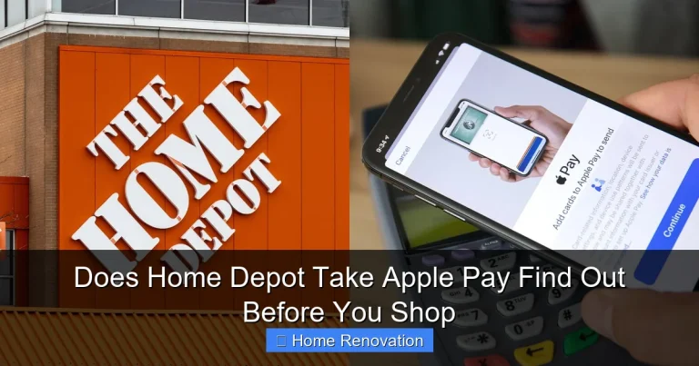 Does Home Depot Take Apple Pay Find Out Before You Shop