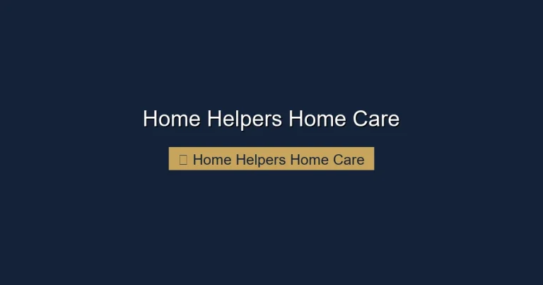 Home Helpers Home Care