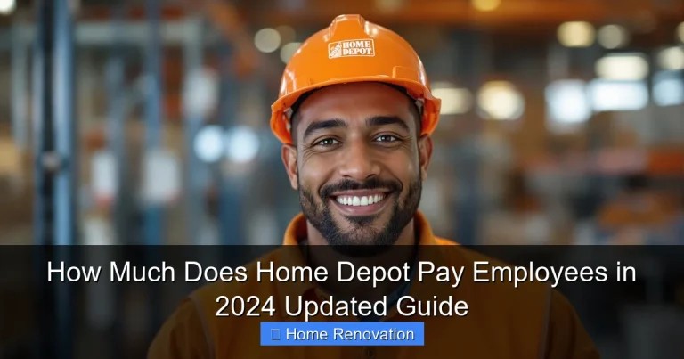 How Much Does Home Depot Pay Employees in 2024 Updated Guide