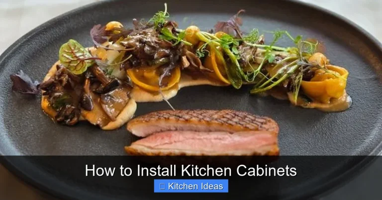 How to Install Kitchen Cabinets