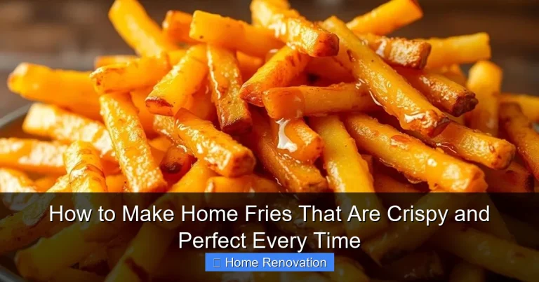How to Make Home Fries That Are Crispy and Perfect Every Time