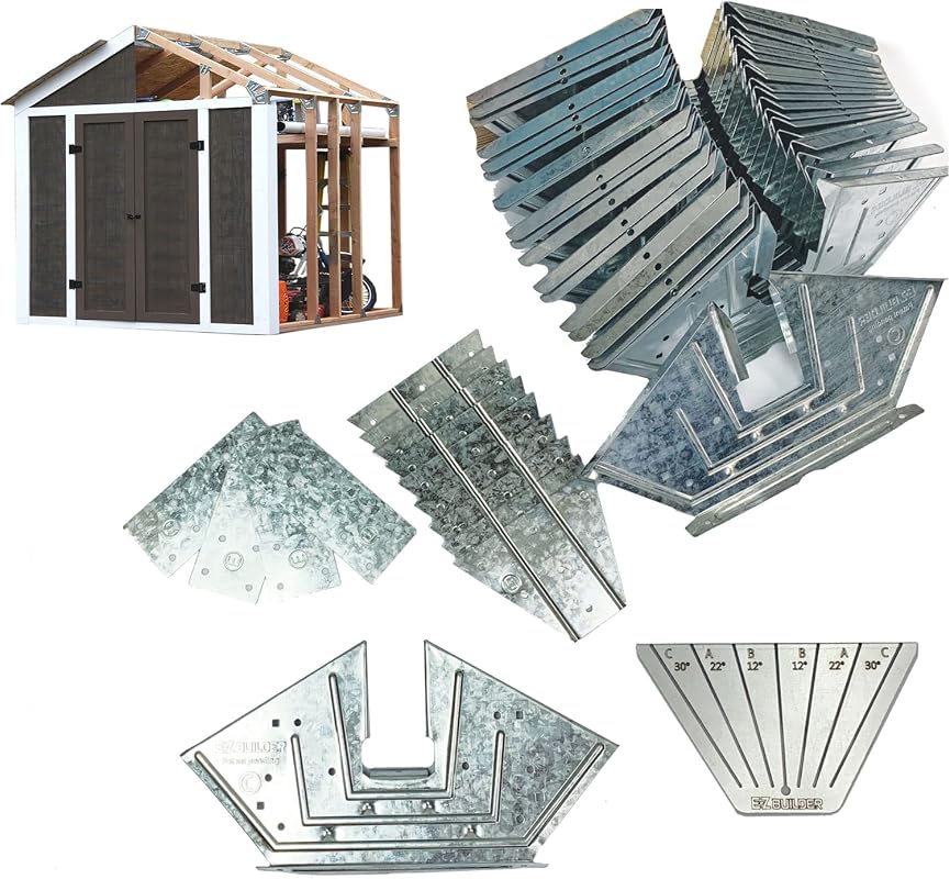 EZBUILDER 7x8 Peak Roof Kit