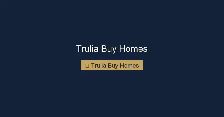 Trulia Buy Homes