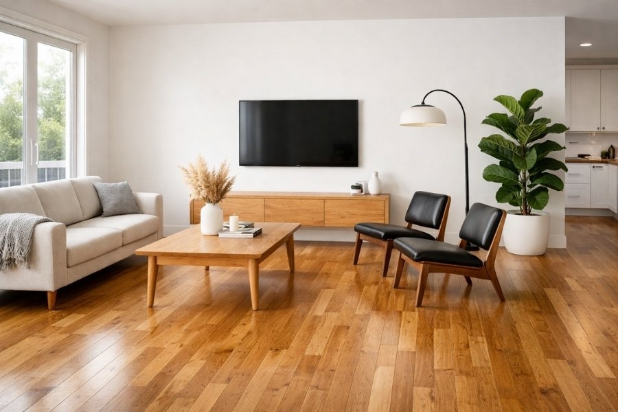 Is No Rug Good for a Living Room