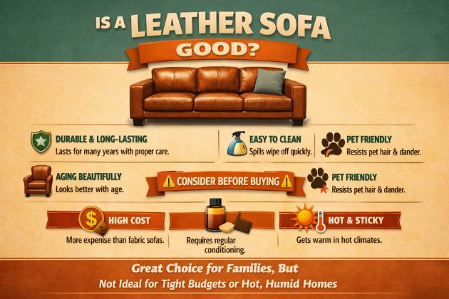 Is a Leather Sofa Good?