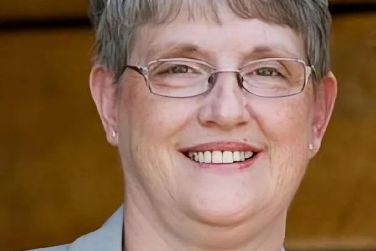 Funeral home obituary page showing service details and memorial information