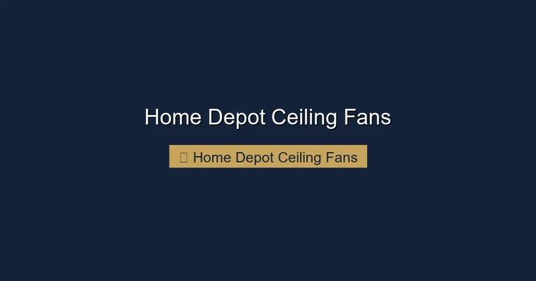 Home Depot Ceiling Fans